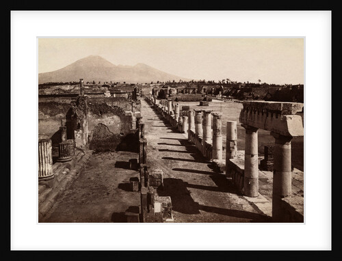 Ruin of Civil Fort in Pompeii. by Anonymous