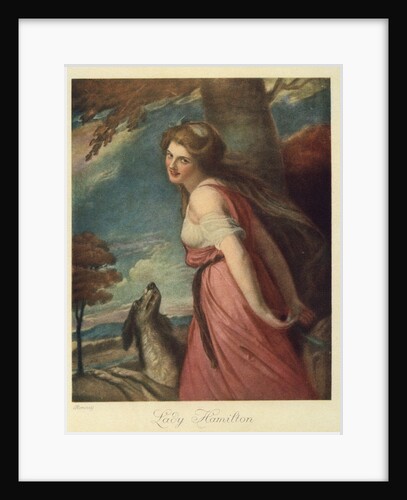 Lady Hamilton as a Bacchante by George Romney