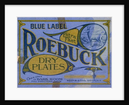 Advertisement for Roebuck Photographic Dry Plates by Anonymous