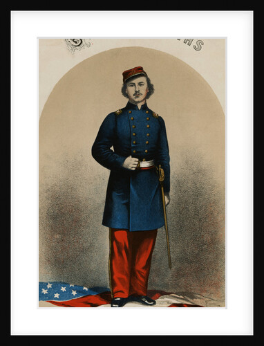 Portrait of Elmer Ephraim Ellsworth by Anonymous