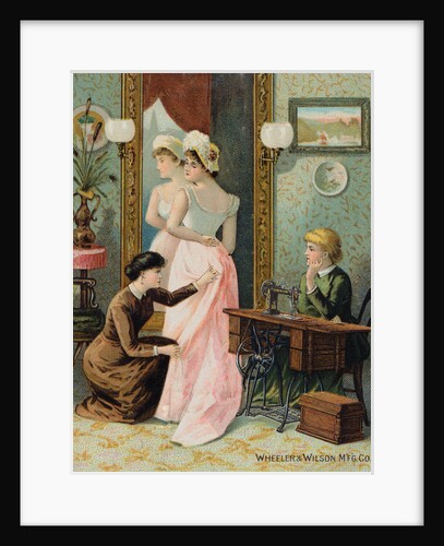Commercial Card for Wheeler and Wilson's Sewing Machine by Anonymous