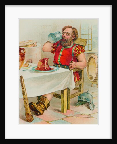 Jack Peeping from Container at Giant's Table by Anonymous
