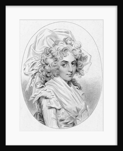 Illustrated Portrait of Mrs. Siddons by Anonymous