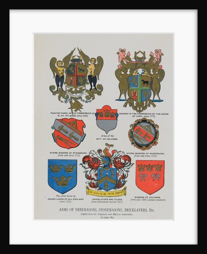 Selection of Emblematic Arms by Anonymous
