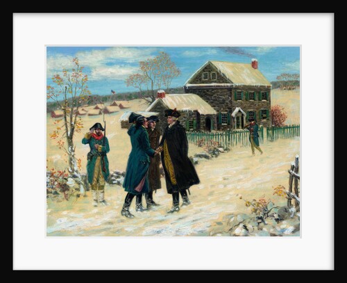 George Washington Shaking Hands by Anonymous