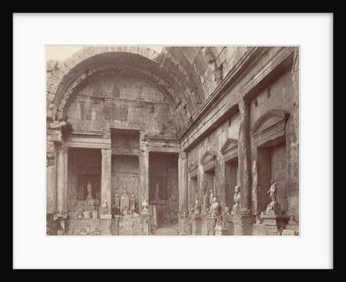 Interior of Temple of Diana by Anonymous