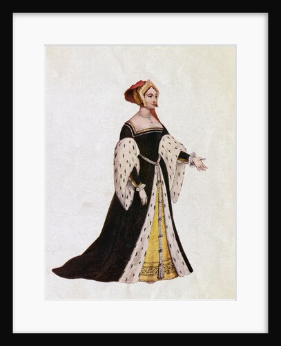 Anne Boleyn as Queen of England by Anonymous