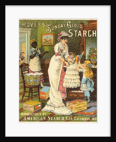 Illustrated Advertisement for Starch by Anonymous