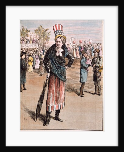 Susan B. Anthony Standing Stern by Anonymous