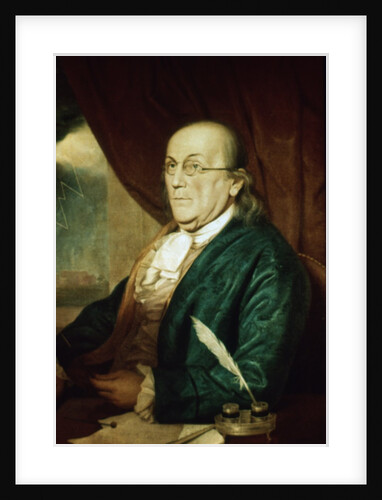 Portrait of Benjamin Franklin by Anonymous
