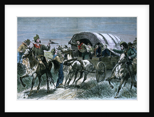 Oklahoma Land Rush by Anonymous