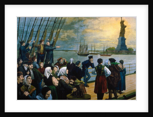 Welcome to the Land of Freedom Illustration by Anonymous