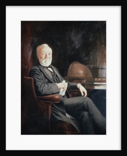 Andrew Carnegie in His Office by Anonymous