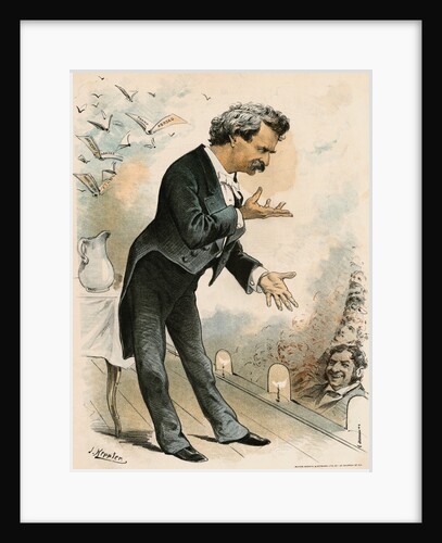 Mark Twain Performing by Anonymous