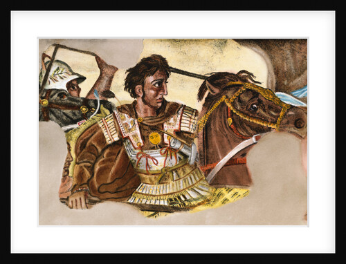 Alexander the Great During Battle by Anonymous