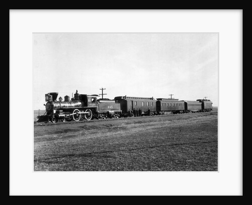 Union Pacific Train Passing by Anonymous