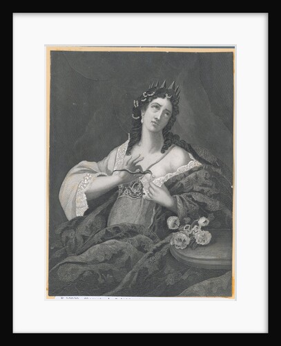 Cleopatra Poisoning Herself with Snake Venom by Anonymous