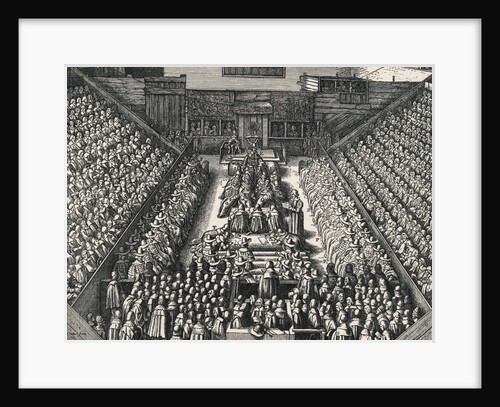 Crowded Court Room by Anonymous