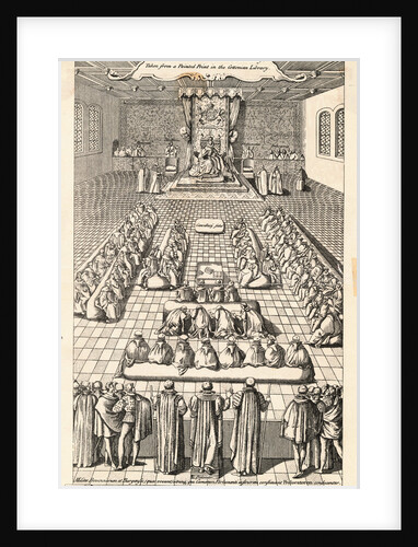 Elizabethan Parliament Session by Anonymous