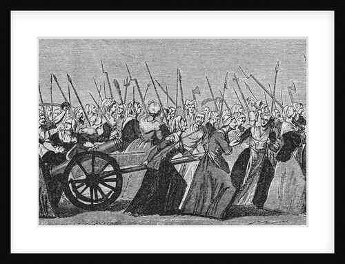 Women Marching at Versailles by Anonymous
