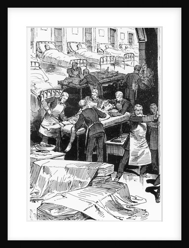 Cartoon of Surgeons Performing Unnecessary Surgery by Anonymous