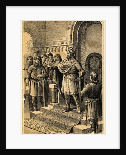 Charlemagne Addressing his Nobles by Anonymous