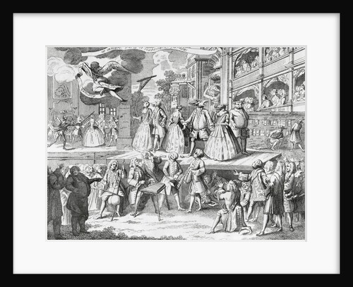 Engraving Entitled The Beggar's Opera by Anonymous