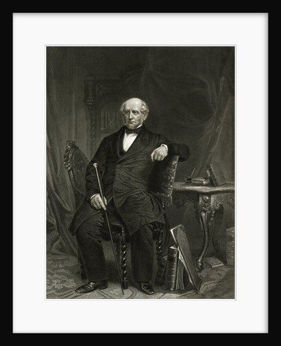 Engraving of Charles Francis Adams by Anonymous