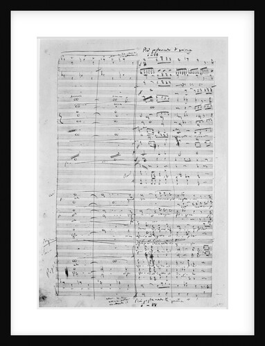 Musical Manuscript for Rigoletto by Anonymous