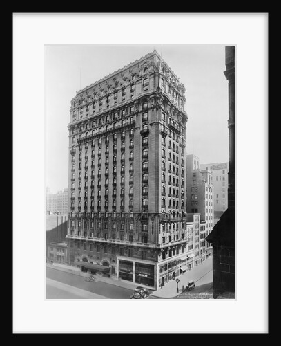 View of St Regis Hotel in NYC by Anonymous