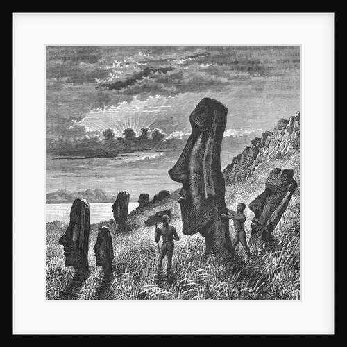 Portraits of Stone Statues by Anonymous