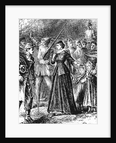 Clara Barton with German Army by Anonymous