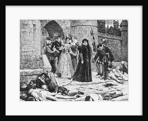 Catherine de Medici Inspecting Massacre Victims by Anonymous