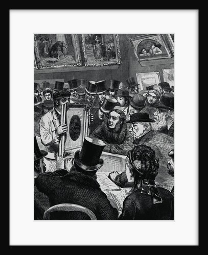 Auctioning Off Painting at Christie's by Anonymous