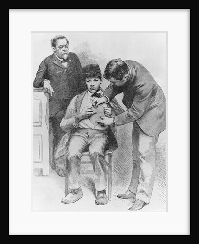 Louis Pasteur Observing Injection Procedure by Anonymous
