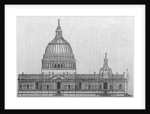 Design for St. Paul's Cathedral by Anonymous