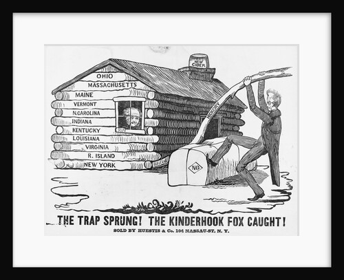 1840 Presidential Election Cartoon by Anonymous