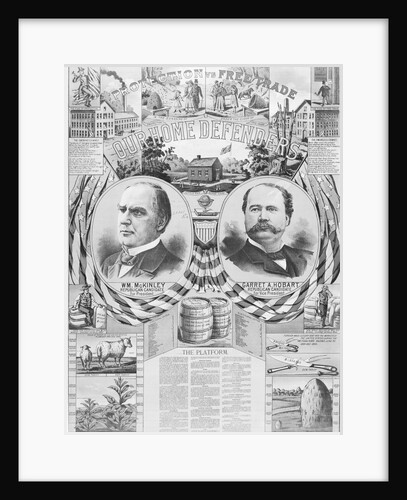 William McKinley Election Poster by Anonymous