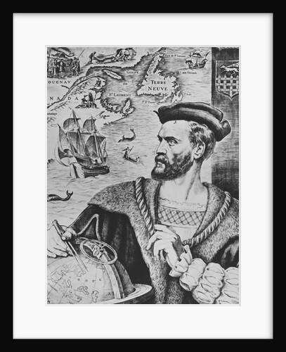 Illustration Depicting Jacques Cartier by Anonymous