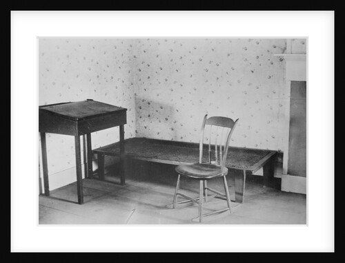 Interior Room with Henry David Thoreau's Furniture by Anonymous
