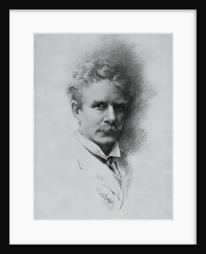 Portrait of American Writer Ambrose Bierce by Anonymous