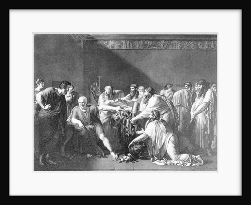 Hippocrates Resisting Offers from King of Persia by Anonymous