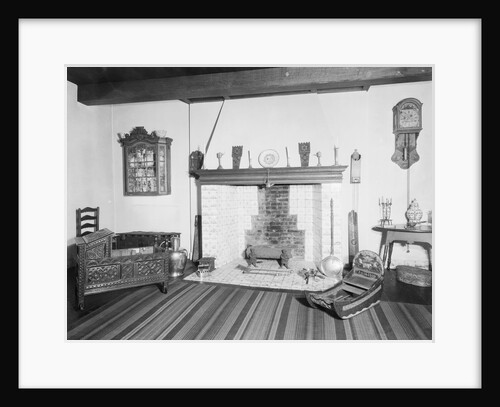 Colonial Dutch Livingroom by Anonymous