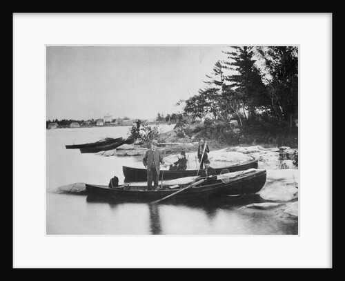 President Chester Arthur on Fishing Trip by Anonymous