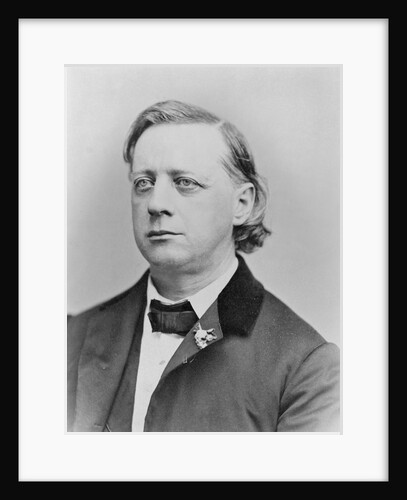 Portrait of Clergyman Henry Ward Beecher by Anonymous