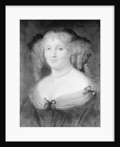 Portrait of French Authoress Marquise de Sevigne by Anonymous