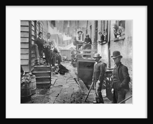 Men Gathered in Bandit's Roost by Anonymous