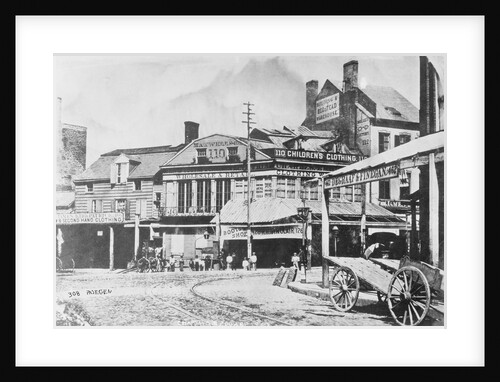 Early Chatham Square Site by Anonymous