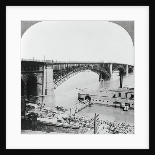 Eads Bridge in St. Louis by Anonymous