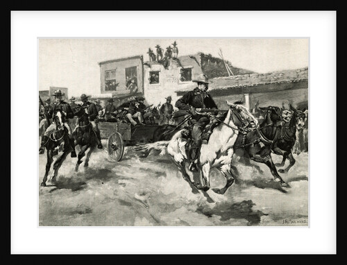 Billy the Kid Going to Jail by J. N. Marchand